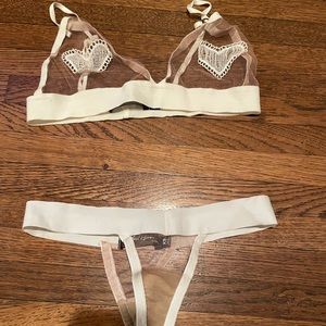 For live and lemons lingerie set